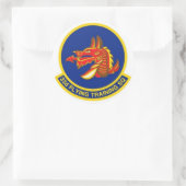 33d FTSステッカー ラウンドシール (バッグ)