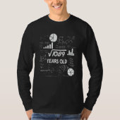 33rd Birthday Square Root Math 33 Years Old Bday Tシャツ (正面)