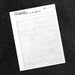 33x3発現方法、引力の法則 ノートパッド