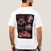 34の41のホットロッド Tシャツ (裏面)