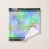 34エレガント周年記念結婚お祝い バスタオルセット (ウォッシュタオル)