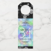 34エレガント周年記念結婚お祝い ボトルネックタグ (正面)