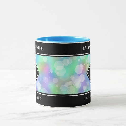 34エレガント周年記念結婚お祝い マグカップ (中央)