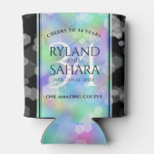 34エレガント周年記念結婚お祝い 缶クーラー (裏面)