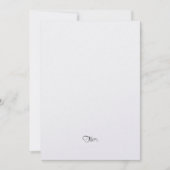 34カラーオプションスノーフレークホリデーパーティー 招待状 (正面)