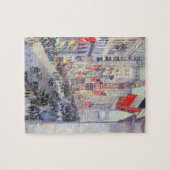 「34丁目からアベニューへ　1917年5月」ハッサム ジグソーパズル (横)