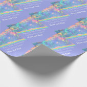 34周年結婚オパール ラッピングペーパー (角)