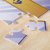 34年回復記念の太字数字 ジグソーパズル (側面)