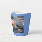 34時間再起動コーヒーマグ カフェラテマグ (正面)