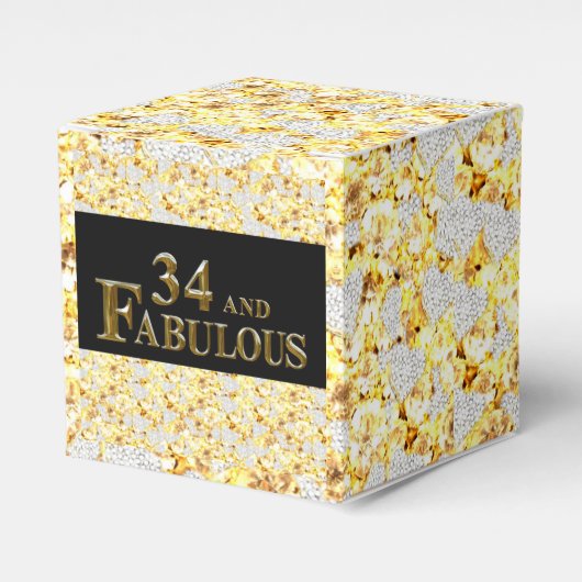 34歳の誕生日 フェイバーボックス (正面サイド)