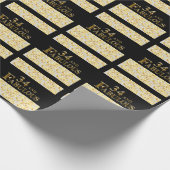 34歳の誕生日 ラッピングペーパー (角)