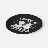 34歳皮肉ミームおもしろい34誕生日 ペーパープレート (アングル)