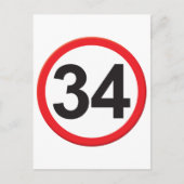 34歳 ポストカード (正面)