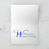 34誕生日カード カード (内部)