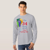 34誕生日 Tシャツ (正面フル)