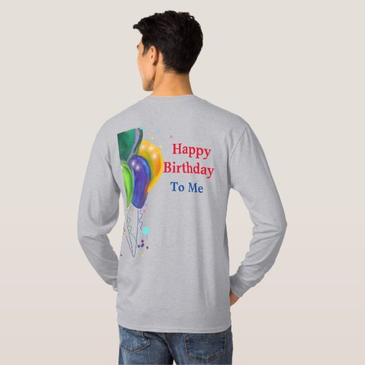 34誕生日 Tシャツ (裏面フル)