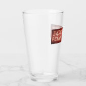 34通りニューヨークNYタイル駅の標識 タンブラーグラス (右)