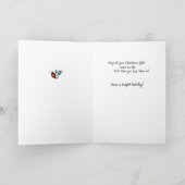 3404人の兄弟のユーモアのあるな休日の願い シーズンカード (内部)