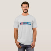 342px-American_flag_vertical_shorter、TURNOFFFO… Tシャツ (正面フル)