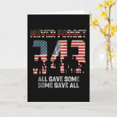 343消防士忘れ21日ま与えできない カード (黄色い花)