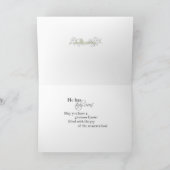 3454彼はキリスト教のイースターカードを復活させた シーズンカード (内部)