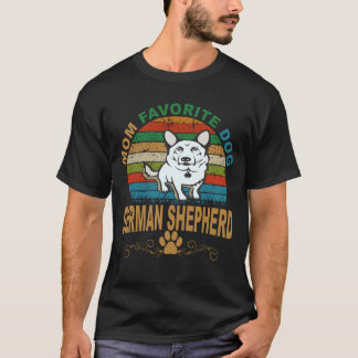 34 お母さんお気に入りの犬 ジャーマンシェパード Tシャツ