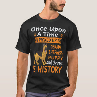 34 かつてジャーマンシェパードを拾った Tシャツ