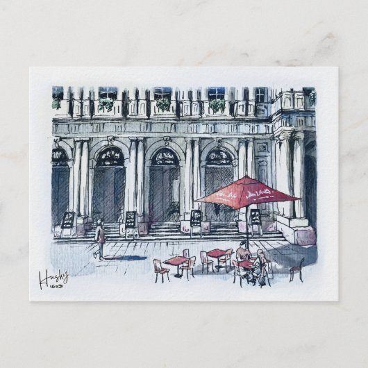 34 ：エリザベス通り ポストカード (正面)