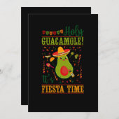 34.シンコ・デ・マヨ ホーリー グアカモーレ イツ フィエスタ タイム アヴ セーブザデート (正面/裏面)