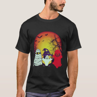 34 モルモット ハロウィン カボチャ Tシャツ