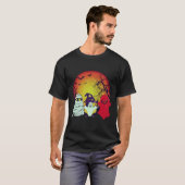 34 モルモット ハロウィン カボチャ Tシャツ (正面フル)
