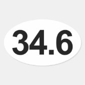 34.6 楕円形シール (正面)