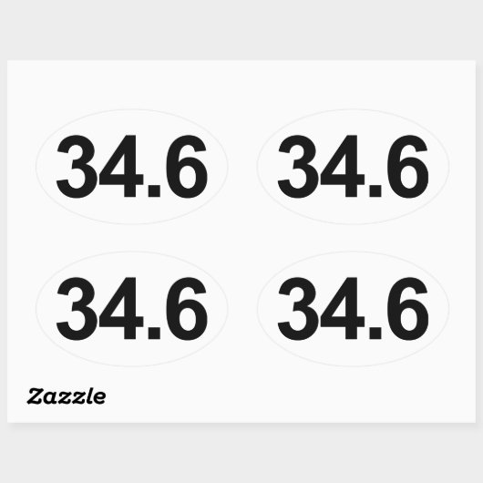 34.6 楕円形シール (シート)