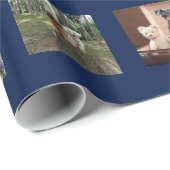 34 PHOTO COLLAGEギフトラップ – カラー編集可能 ラッピングペーパー (ロールコーナー)