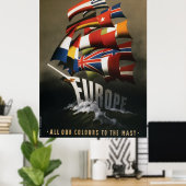 34x48のポスターはマーシャル計画を促進， 1947 ポスター (ホームオフィス)