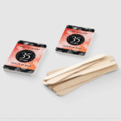 35エレガントthコーラル結婚ズ記念お祝い ハンドファン (組立なし)