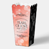 35エレガントthコーラル結婚ズ記念お祝い フェイバーボックス (裏面)