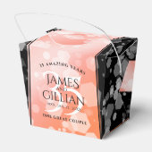 35エレガントth Coral結婚's Anniversary フェイバーボックス (裏面サイド)