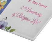 35周年修道院宗教生活をパーソナライズ カッティングボード (角)