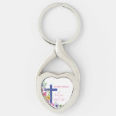 35周年修道院宗教生活をパーソナライズ キーホルダー (正面)