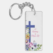 35周年修道院宗教生活をパーソナライズ キーホルダー (正面左)