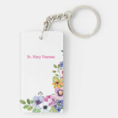 35周年修道院宗教生活をパーソナライズ キーホルダー (裏面)