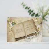 35周年記念の誓いの更新への出欠確認 招待状 (スタンド正面)