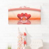 35周年記念コーラルハートバナー 横断幕 (インサイチュ)