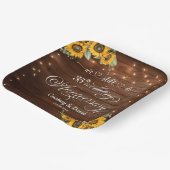 35周年記念ストリングラ結婚イトを今も行っている ペーパープレート (傾斜あり)