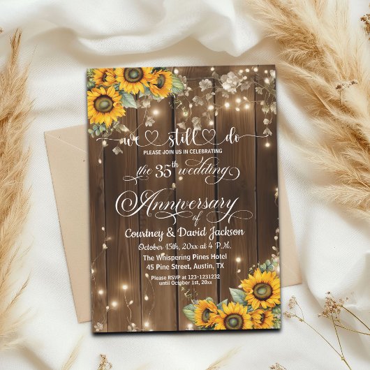 35周年記念ストリングラ結婚イトを今も行っている 招待状