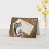 35周年記念スナップショット(ハート) カード (黄色い花)