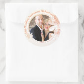 35周年記念写真結婚サンゴ ラウンドシール (バッグ)