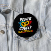 35周年記念結婚したカップル35年 缶バッジ (インサイチュ)