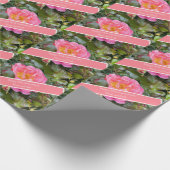 35周年記念結婚サンゴバラ ラッピングペーパー (角)